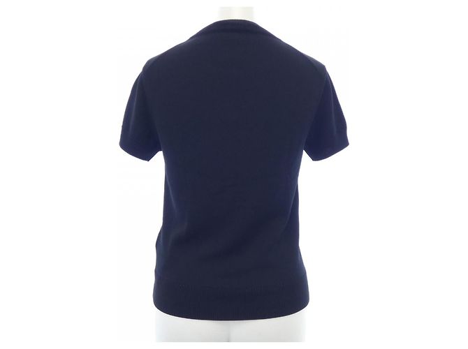Top de lana de punto Hermès 34 Negro - vista 2