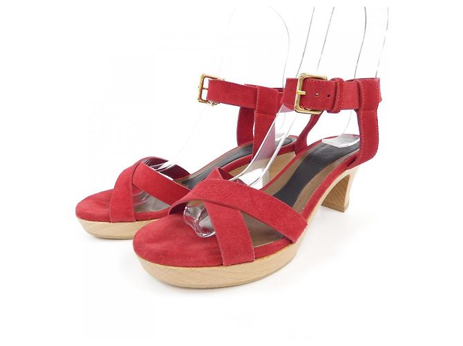 Marni Sandalen Rot - Ansicht 3