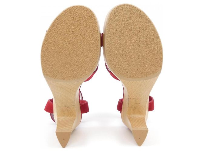 Marni Sandalen Rot - Ansicht 4
