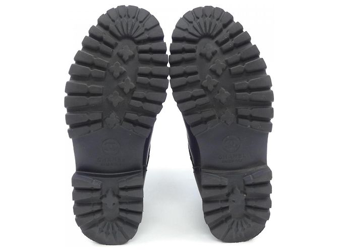 Timeless Stivali in shearling Chanel Nero - vista 4