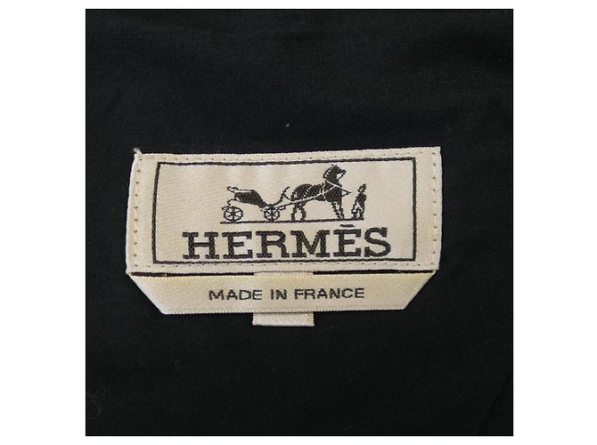 Pantaloni Hermès 40 Verde Cachi - vista 4