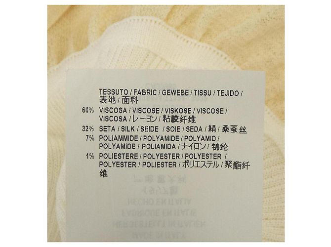 Top Balenciaga Blanco Beige - vista 3