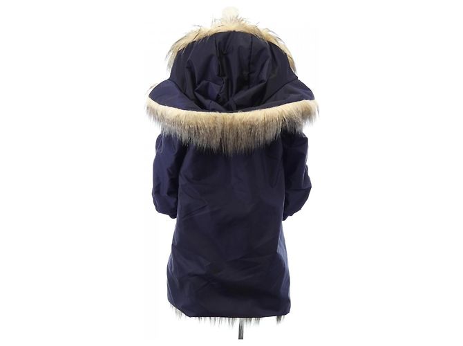 Cappotto in Re-Nylon Prada Blu - vista 2