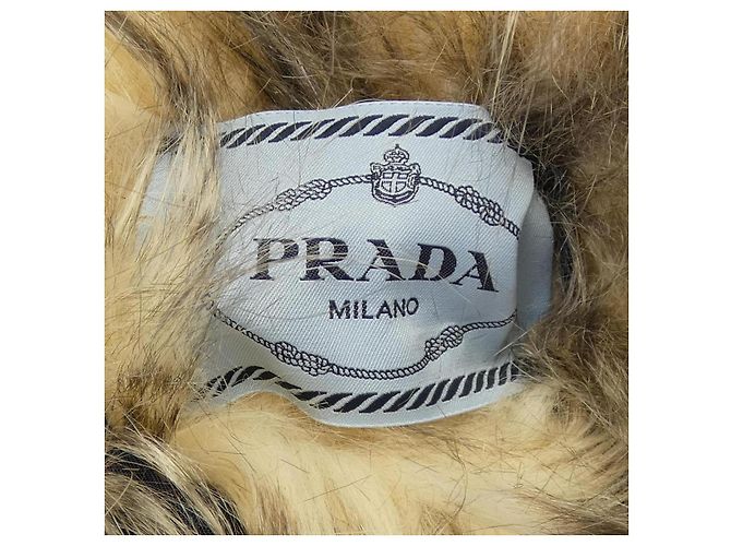 Cappotto in Re-Nylon Prada Blu - vista 4