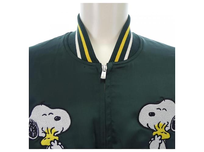 Autre Marque Blouson Kith PEANUTS Verde - vista 5