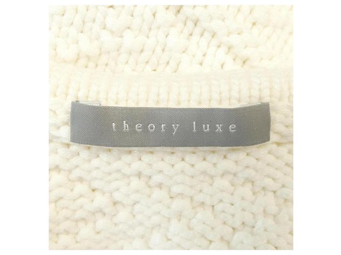 Cárdigan de lujo Theory Blanco - vista 4