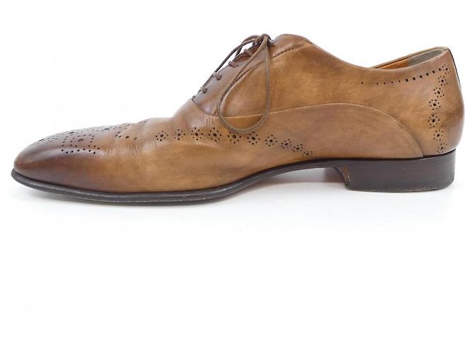 Autre Marque Santoni Lederschuhe Braun - Ansicht 2