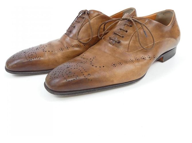 Autre Marque Santoni Lederschuhe Braun - Ansicht 3