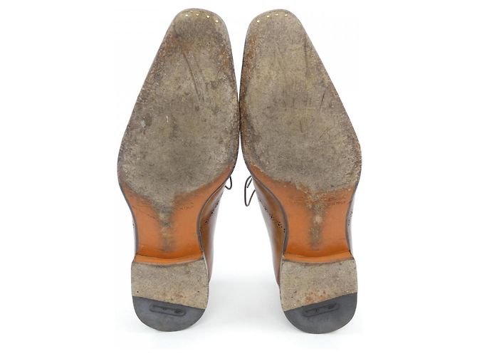 Autre Marque Santoni Lederschuhe Braun - Ansicht 4