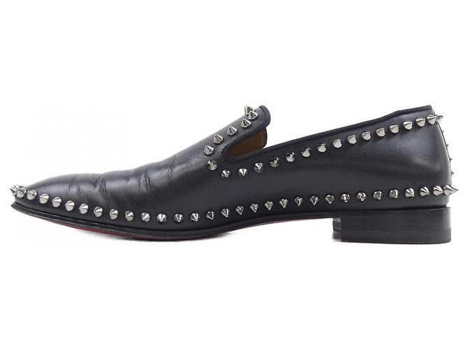 Scarpe in pelle Christian Louboutin Nero - vista 2