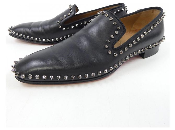 Scarpe in pelle Christian Louboutin Nero - vista 3