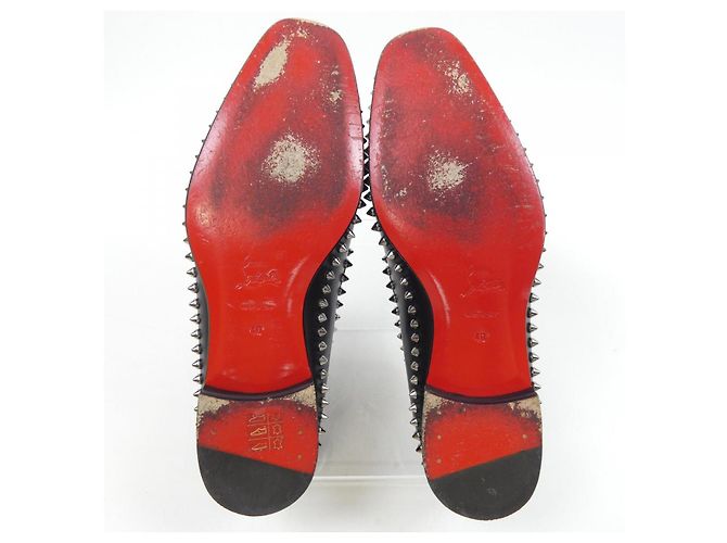 Scarpe in pelle Christian Louboutin Nero - vista 4