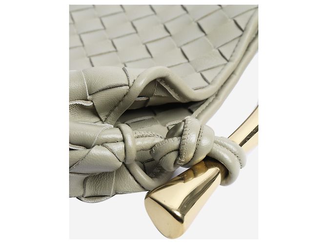 Bottega Veneta Piccola borsa Sardine verde salvia - vista 7