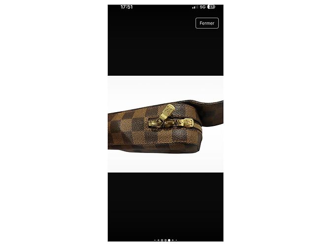 Borsa a vita Louis Vuitton Geronimo Damier ebene - vista 6