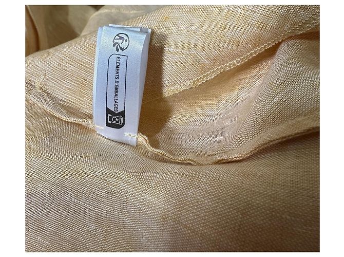 Vestido Audacieuse de lino naranja Eres - vista 8