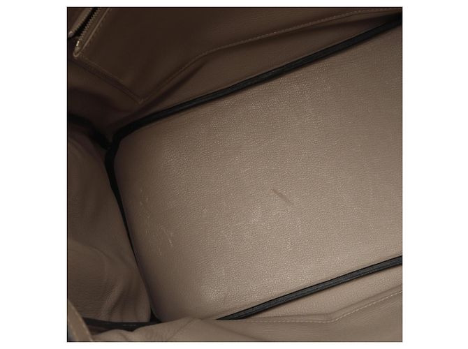 Hermès Birkin 35 Handtasche Beige Grau - Ansicht 10