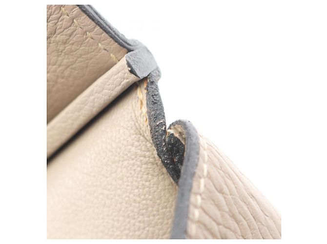 Hermès Birkin 35 Handtasche Beige Grau - Ansicht 11