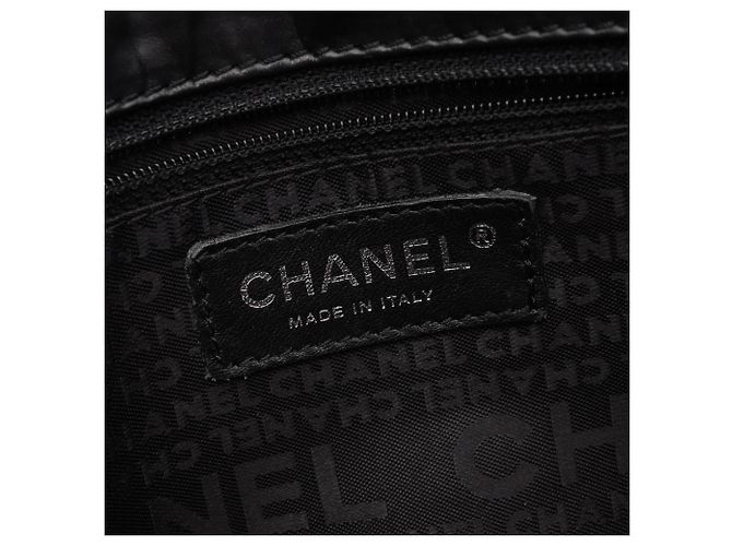 Chanel Wild Stitch Schwarze Schultertasche - Ansicht 4