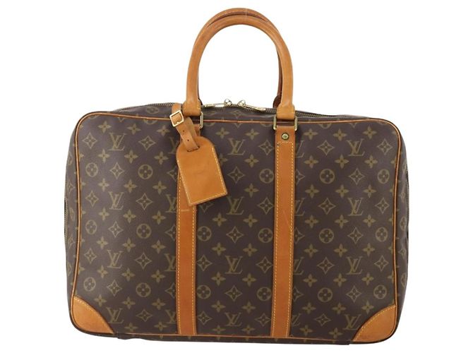 LOUIS VUITTON Borsa Boston Monogram Sirius 45 M41408 LV Auth bs34026 Monogramma - vista 13