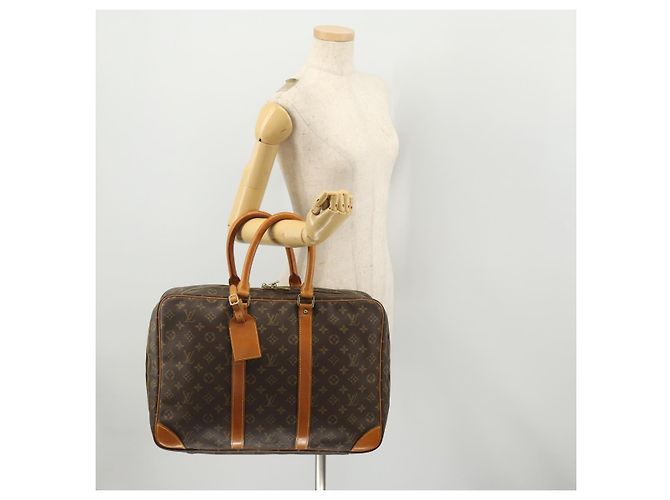 LOUIS VUITTON Borsa Boston Monogram Sirius 45 M41408 LV Auth bs34026 Monogramma - vista 24