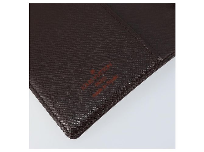 LOUIS VUITTON Cubierta de Planificador Diario Damier Ebene PM R20700 LV Auth BAZ312 - vista 20