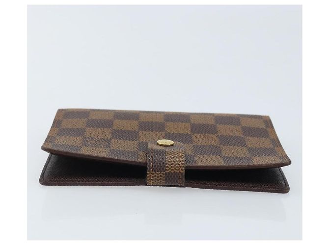 LOUIS VUITTON Cubierta de Planificador Diario Damier Ebene PM R20700 LV Auth BAZ312 - vista 3