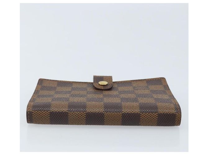 LOUIS VUITTON Cubierta de Planificador Diario Damier Ebene PM R20700 LV Auth BAZ312 - vista 4