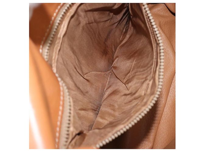 Céline Borsa a spalla CELINE Macadam in tela con stella, pelle PVC, marrone, oro, autentica mr2264 D'oro - vista 11