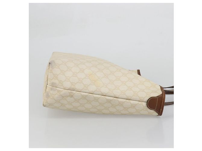 Gucci Borsa Tote GG Supreme in PVC avorio e oro 189896 Auth BAZ627 D'oro Crudo - vista 3