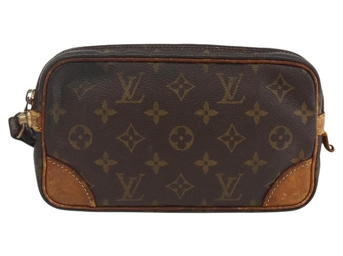 LOUIS VUITTON Clutch Marly Dragonne PM Monogram M51827 LV Auth BA11753 Monogramma - vista 13