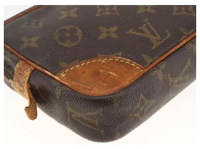 LOUIS VUITTON Clutch Marly Dragonne PM Monogram M51827 LV Auth BA11753 Monogramma - vista 17