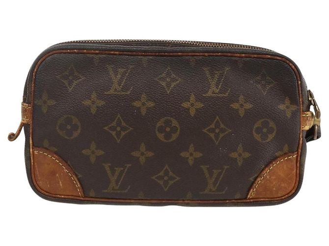 LOUIS VUITTON Clutch Marly Dragonne PM Monogram M51827 LV Auth BA11753 Monogramma - vista 2