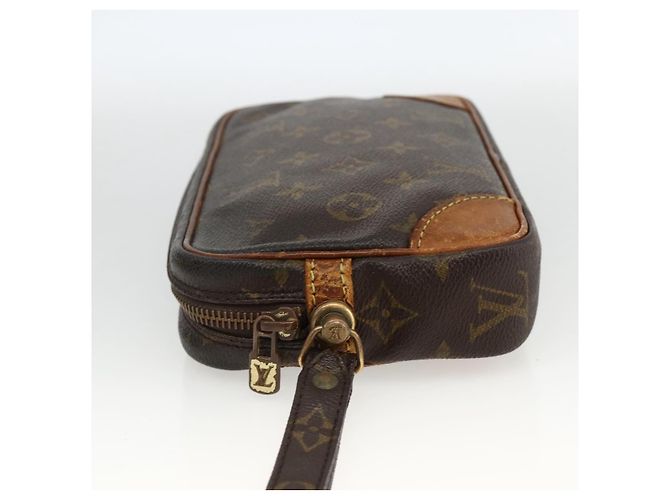 LOUIS VUITTON Clutch Marly Dragonne PM Monogram M51827 LV Auth BA11753 Monogramma - vista 3