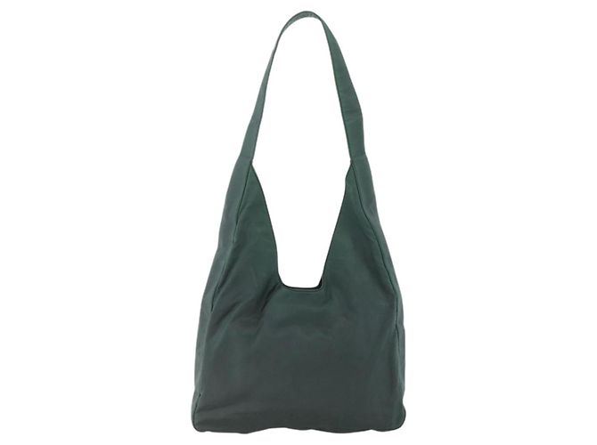 Borsa a Spalla PRADA Nylon Verde Argento Auth BA11893 - vista 13