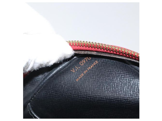 LOUIS VUITTON Epi Porta Documenti da Viaggio Borsa Business Rossa M54477 LV Auth BAZ449 Rosso - vista 12
