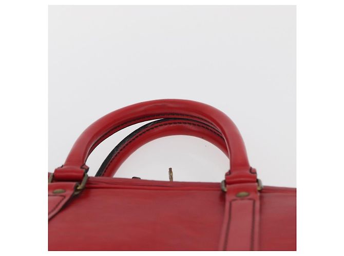 LOUIS VUITTON Epi Porta Documenti da Viaggio Borsa Business Rossa M54477 LV Auth BAZ449 Rosso - vista 14