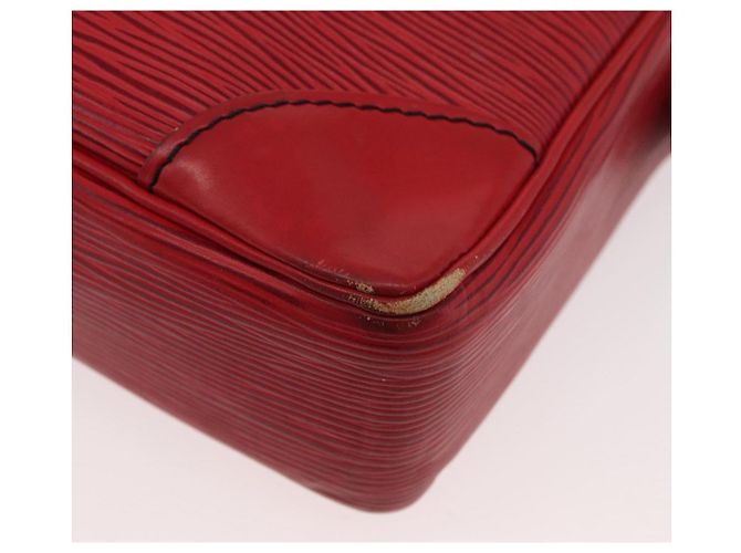 LOUIS VUITTON Epi Porta Documenti da Viaggio Borsa Business Rossa M54477 LV Auth BAZ449 Rosso - vista 17