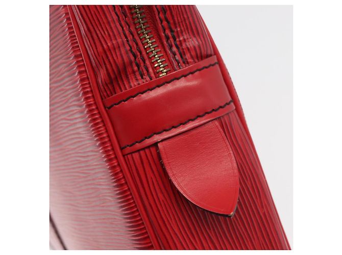 LOUIS VUITTON Epi Porta Documenti da Viaggio Borsa Business Rossa M54477 LV Auth BAZ449 Rosso - vista 19