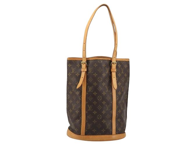 LOUIS VUITTON Borsa a Spalla Monogram Bucket GM M42236 LV Auth bs34290 Monogramma - vista 13