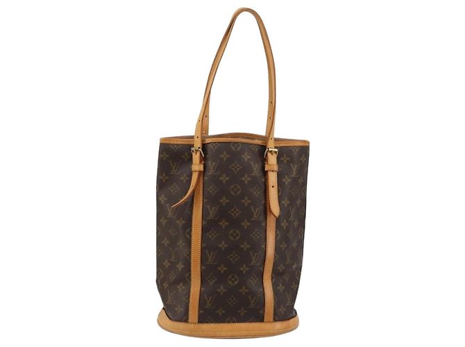 LOUIS VUITTON Borsa a Spalla Monogram Bucket GM M42236 LV Auth bs34290 Monogramma - vista 2