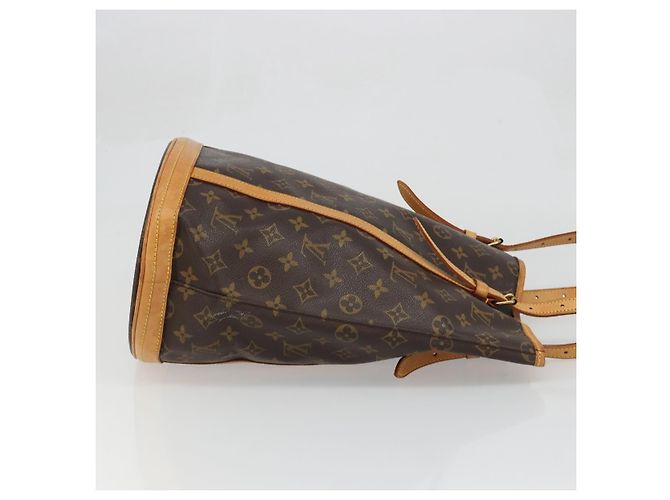 LOUIS VUITTON Borsa a Spalla Monogram Bucket GM M42236 LV Auth bs34290 Monogramma - vista 3