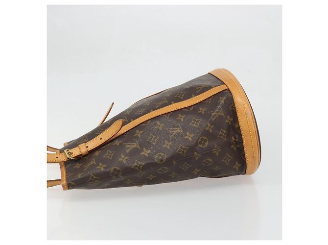 LOUIS VUITTON Borsa a Spalla Monogram Bucket GM M42236 LV Auth bs34290 Monogramma - vista 4