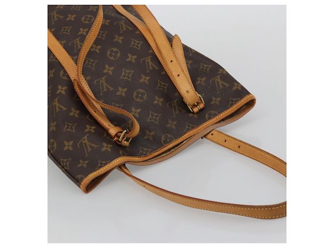 LOUIS VUITTON Borsa a Spalla Monogram Bucket GM M42236 LV Auth bs34290 Monogramma - vista 6