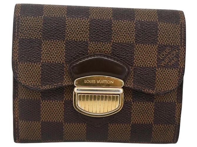 LOUIS VUITTON Cartera Joy Bifold Damier Ebene N60034 LV Auth bs34321 - vista 13