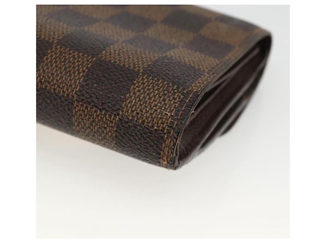 LOUIS VUITTON Cartera Joy Bifold Damier Ebene N60034 LV Auth bs34321 - vista 15