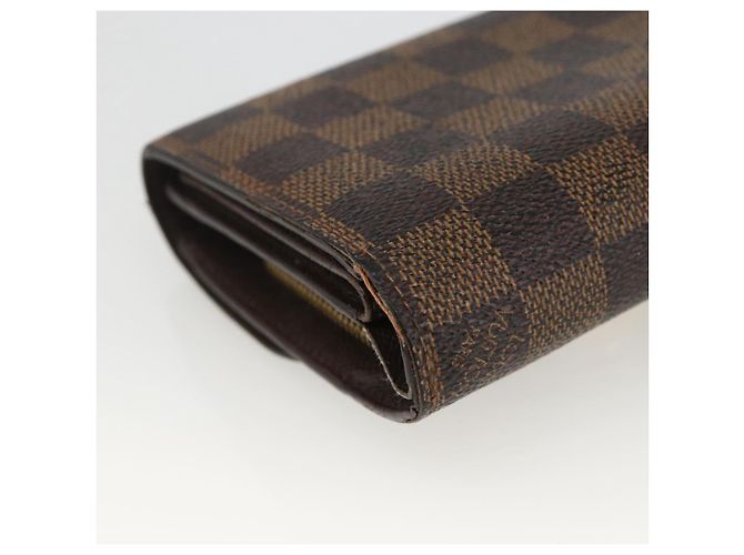 LOUIS VUITTON Cartera Joy Bifold Damier Ebene N60034 LV Auth bs34321 - vista 16