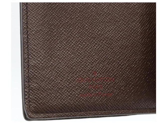 LOUIS VUITTON Cartera Joy Bifold Damier Ebene N60034 LV Auth bs34321 - vista 17