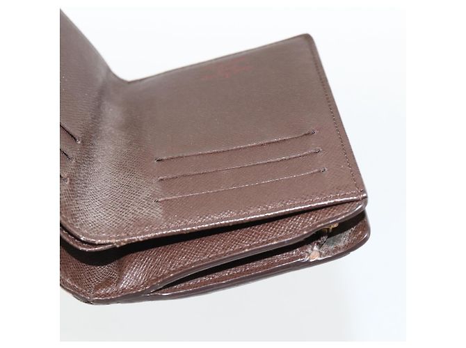LOUIS VUITTON Cartera Joy Bifold Damier Ebene N60034 LV Auth bs34321 - vista 18