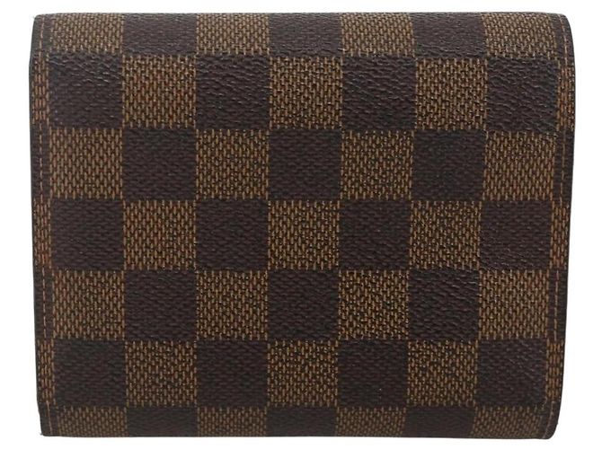 LOUIS VUITTON Cartera Joy Bifold Damier Ebene N60034 LV Auth bs34321 - vista 2