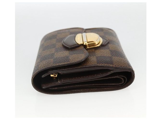 LOUIS VUITTON Cartera Joy Bifold Damier Ebene N60034 LV Auth bs34321 - vista 3